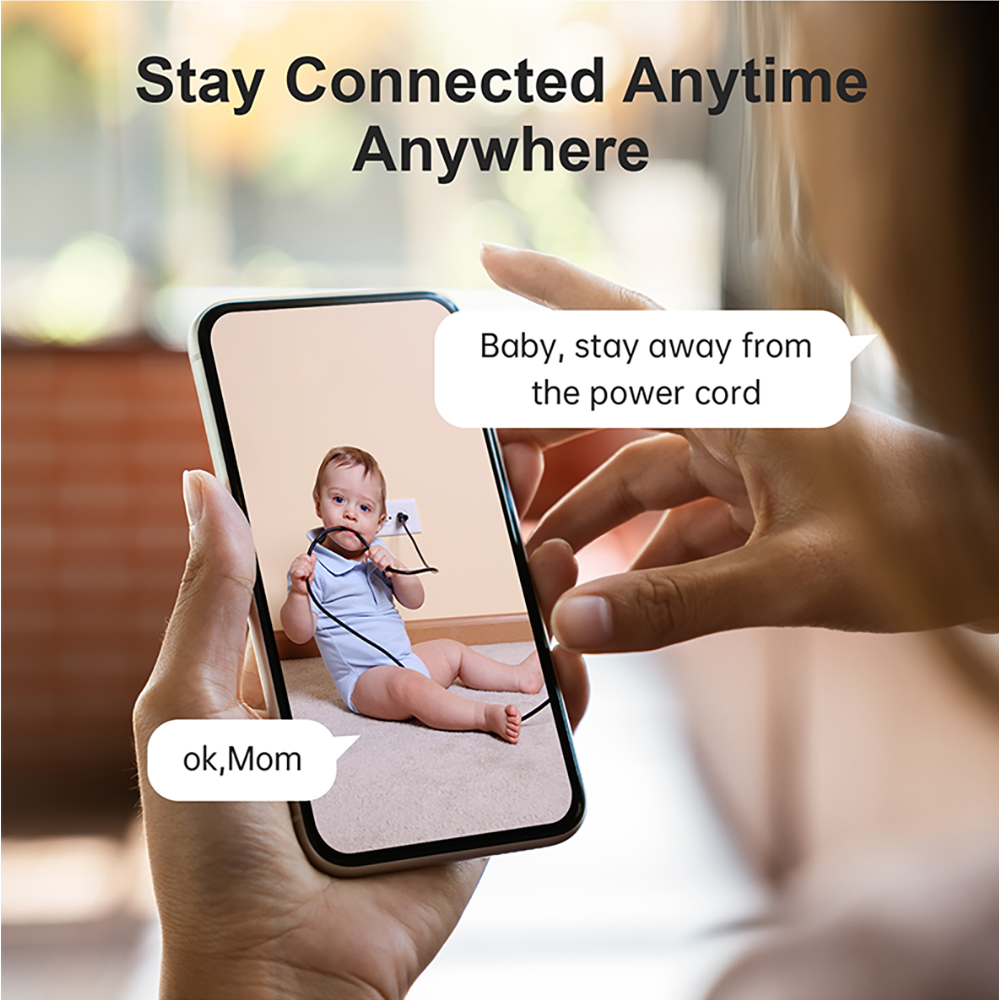 3MP 5G WIFI Camera with night  - огляд і ціна Smart Baby Night Light