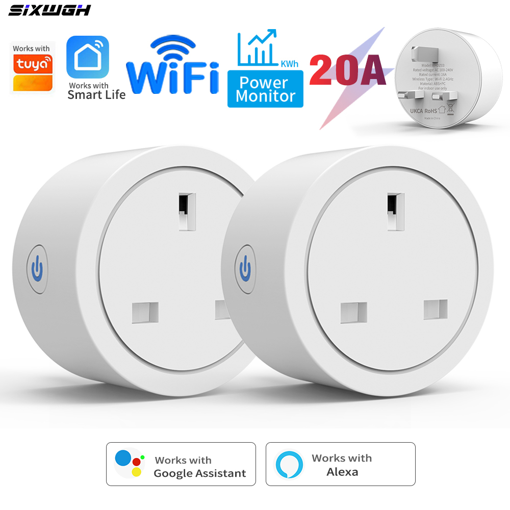 20A Tuya WiFi Smart UK Plug So - огляд і ціна Smart Home Or Smart Home