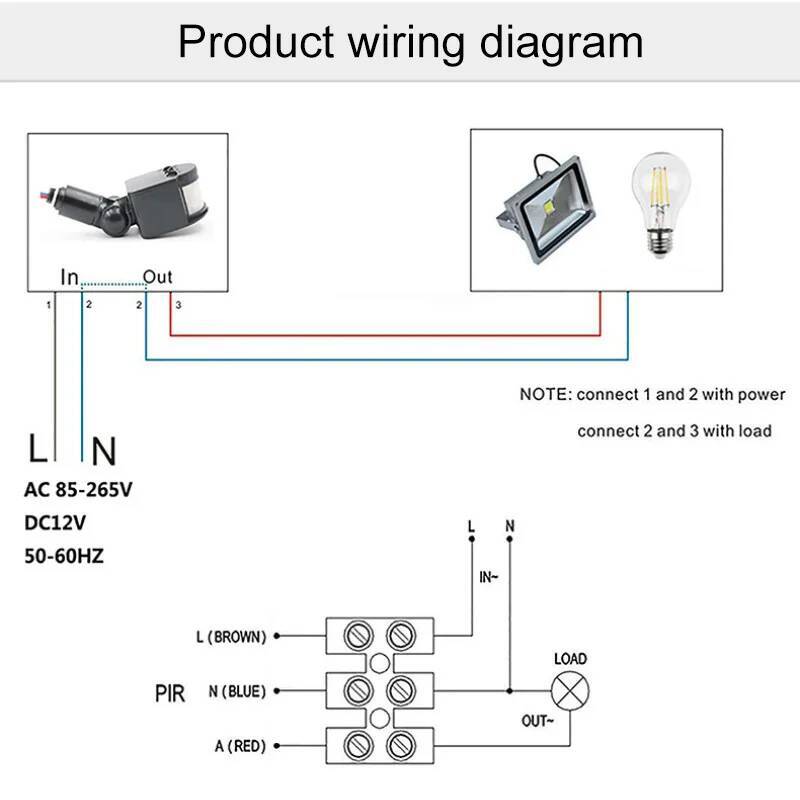 Motion Sensor PIR Switch Light - огляд і ціна Motion Sensor Light