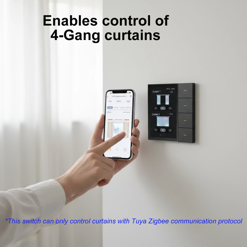 F3-pro Tuya Smart Panel ZigBee - огляд і ціна Smart Home Project