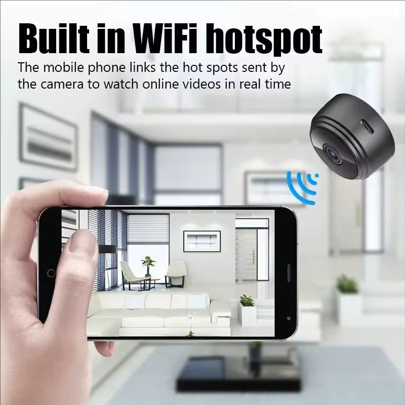 A9 Wifi Mini Camera 1080P Secu - огляд і ціна Smart Home Os