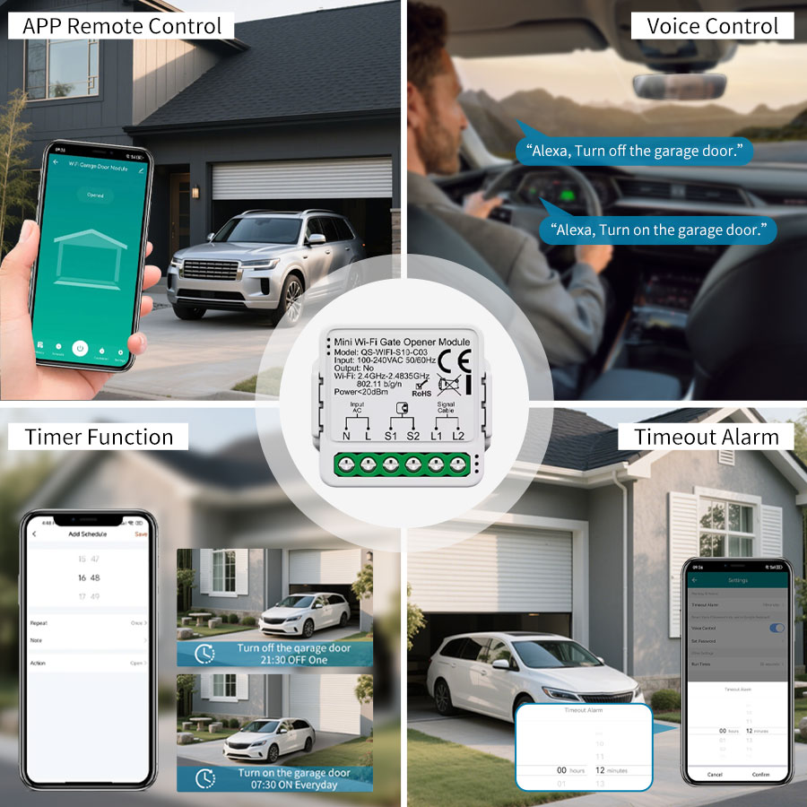 Tuya Smart WiFi or Zigbee Gara - огляд і ціна Smart Home Or Smart Home