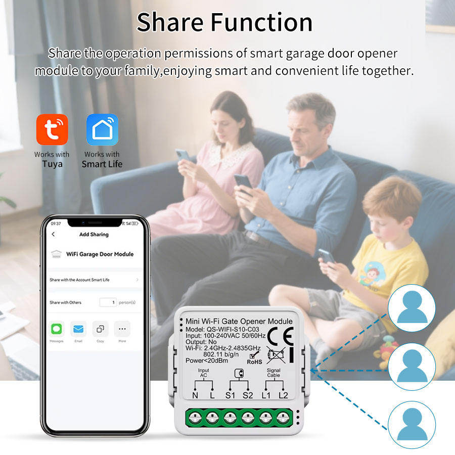 Tuya Smart WiFi or Zigbee Gara - огляд і ціна Smart Home Or Smart Home