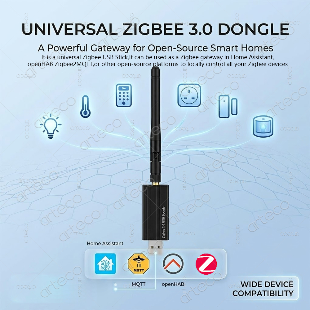 ZigBee 3.0 USB Dongle Used As  - огляд і ціна Smart Home Open Source