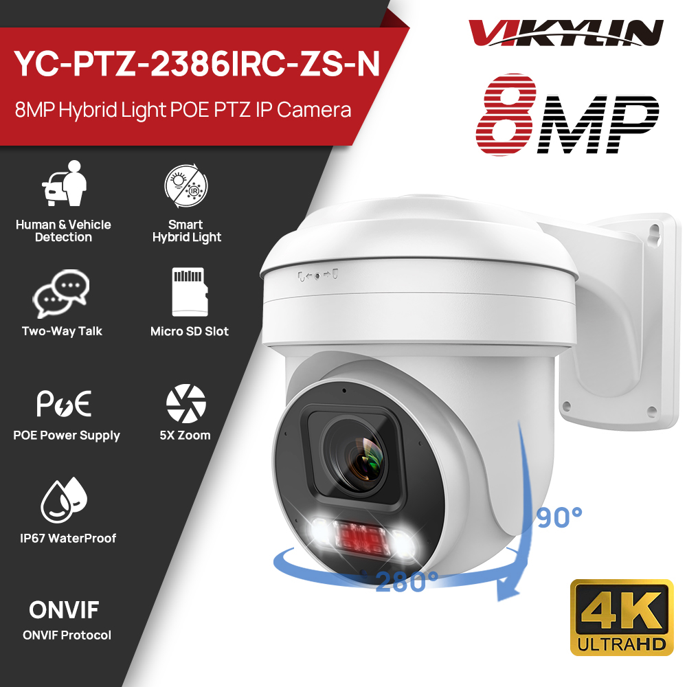 Vikylin PTZ 5X Optical Zoom 8M - огляд і ціна Smart Home Microsoft