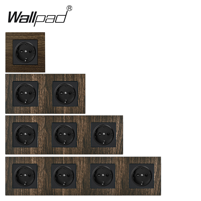 Wood Design EU Socket Wallpad  - огляд і ціна Smart Home Or Smart Home