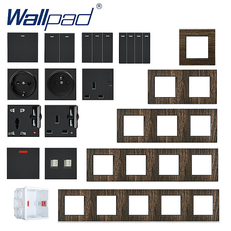 Wood Design EU Socket Wallpad  - огляд і ціна Smart Home Or Smart Home