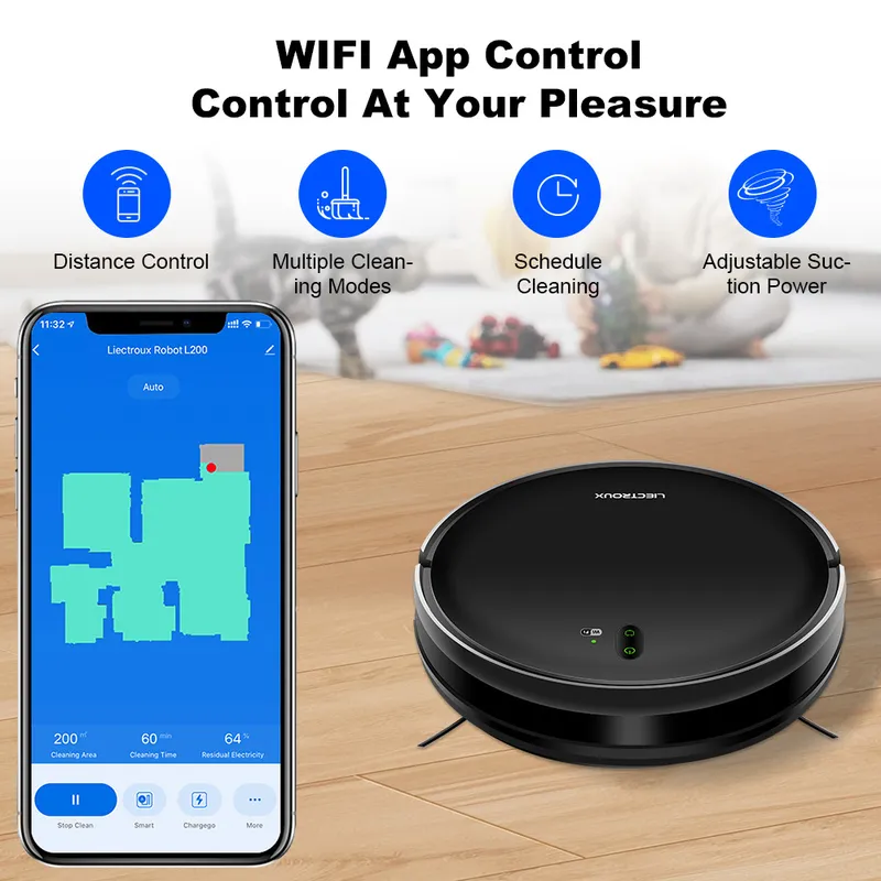 for LIECTROUX L200 Robot Vacuu - огляд і ціна Smart Home Devices