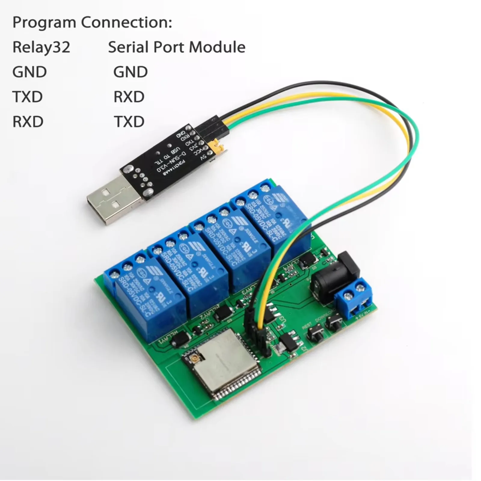 ESP32 4 Channel Wireless Relay - огляд і ціна Smart Home Project