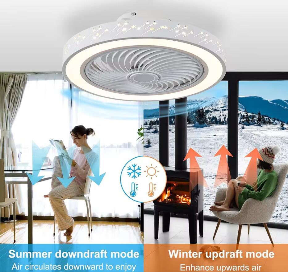 46CM Smart App Ceiling Fan wit - огляд і ціна Smart Ceiling Fan