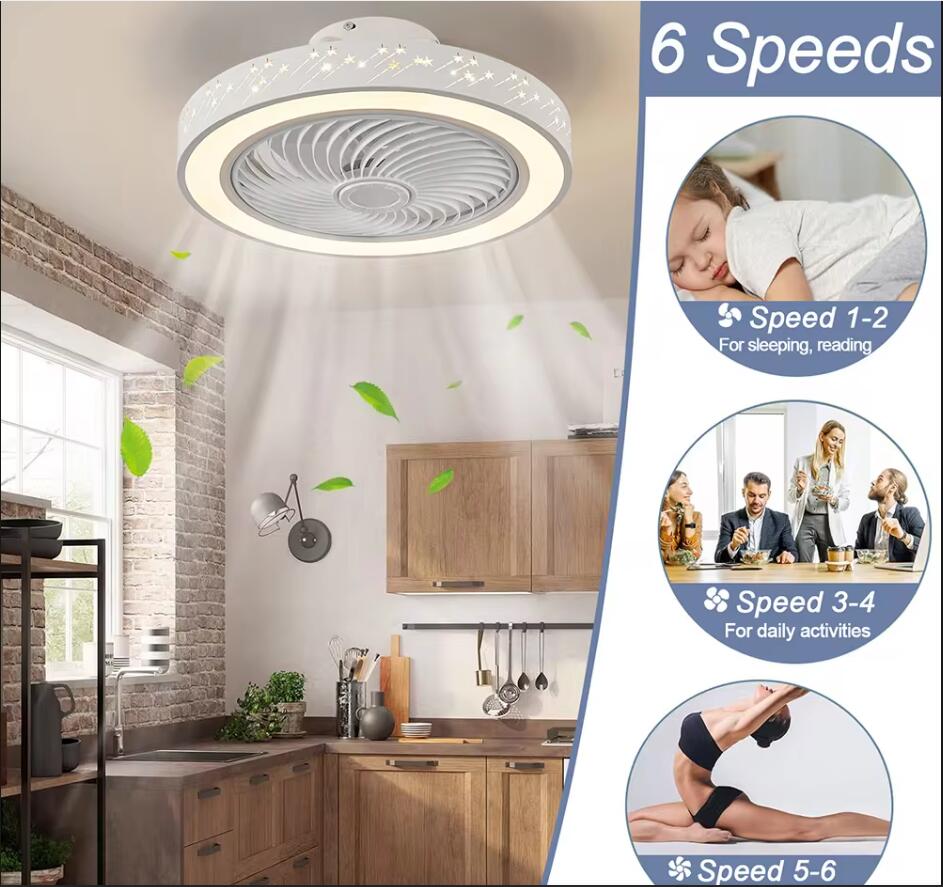 46CM Smart App Ceiling Fan wit - огляд і ціна Smart Ceiling Fan