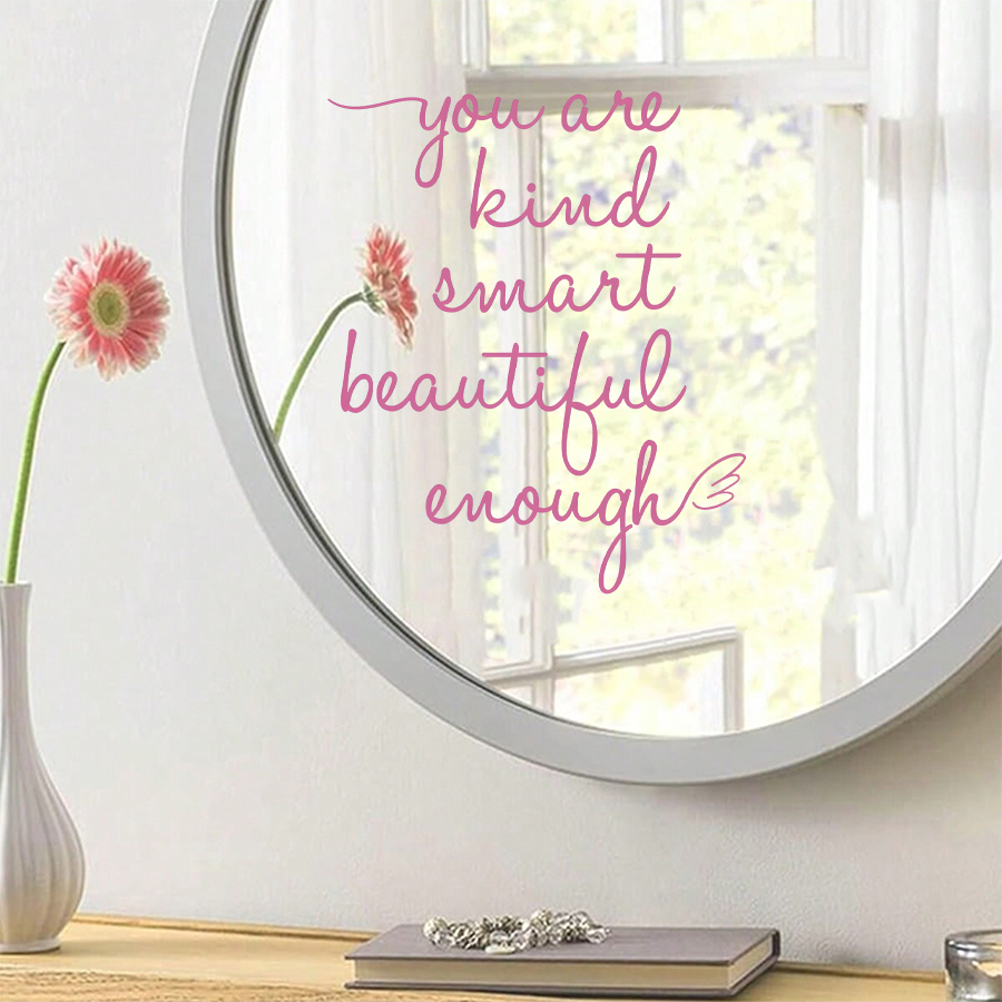 Inspirational Quote Mirror Dec - огляд і ціна Smart Home Quotes