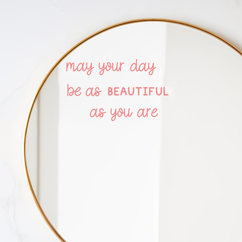 Inspirational Quote Mirror Dec - огляд і ціна Smart Home Quotes