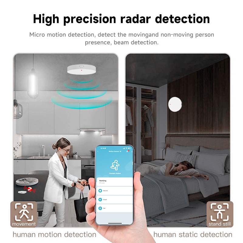 Tuya Zigbee 3.0 24GHz MmWave H - огляд і ціна Smart Home Villa
