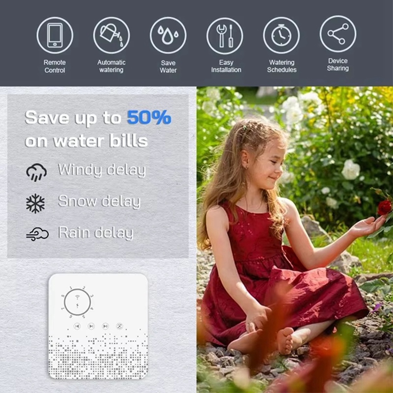 Tuya WiFi Smart Sprinkler Cont - огляд і ціна Smart Home Devices