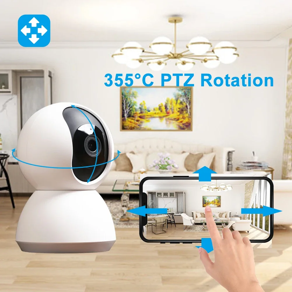 400W Smart Tuya Indoor Camera  - огляд і ціна Smart Baby Night Light