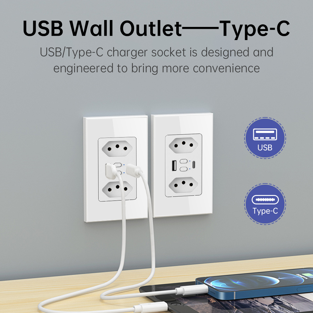 MANHOT Wifi Smart Brazil Socke - огляд і ціна Smart Home Energy