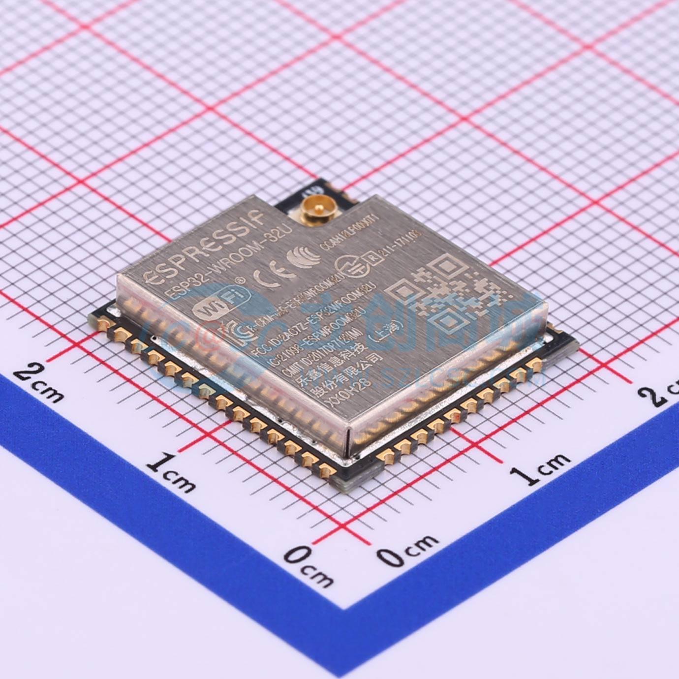 3pcs ESP32-WROOM-32U-N16 SMD 1 - огляд і ціна Smart Home Iot