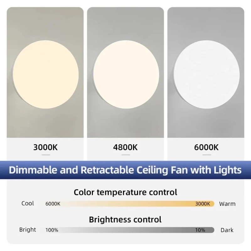 Ceiling Fan With Lighting And  - огляд і ціна Smart Ceiling Fan