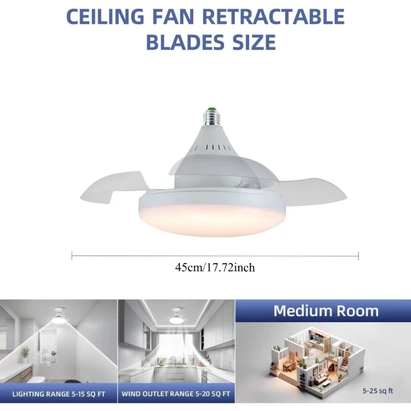 Ceiling Fan With Lighting And  - огляд і ціна Smart Ceiling Fan