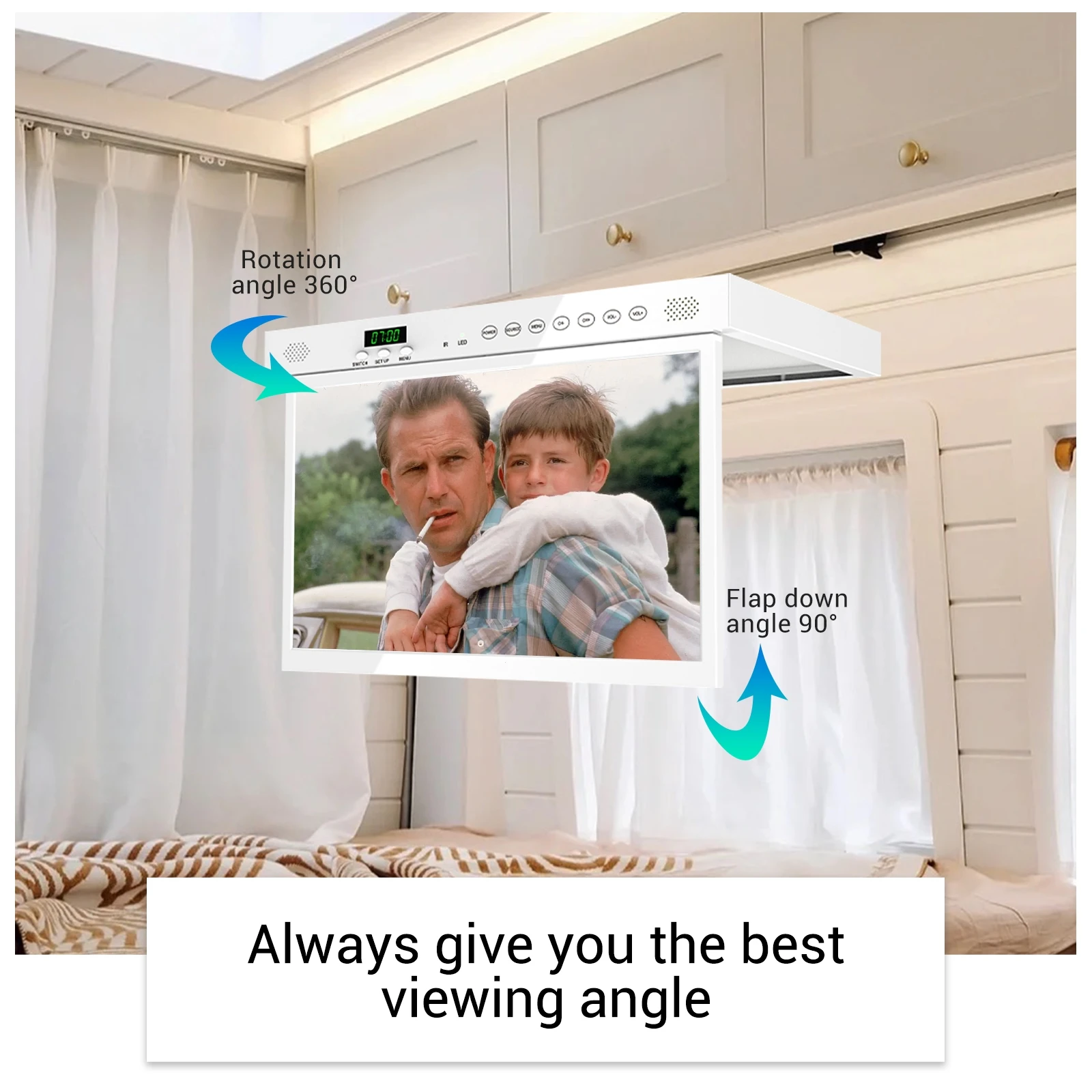 Kitchen LED & LCD TVs 15.6 inc - огляд і ціна Smart Home Certification