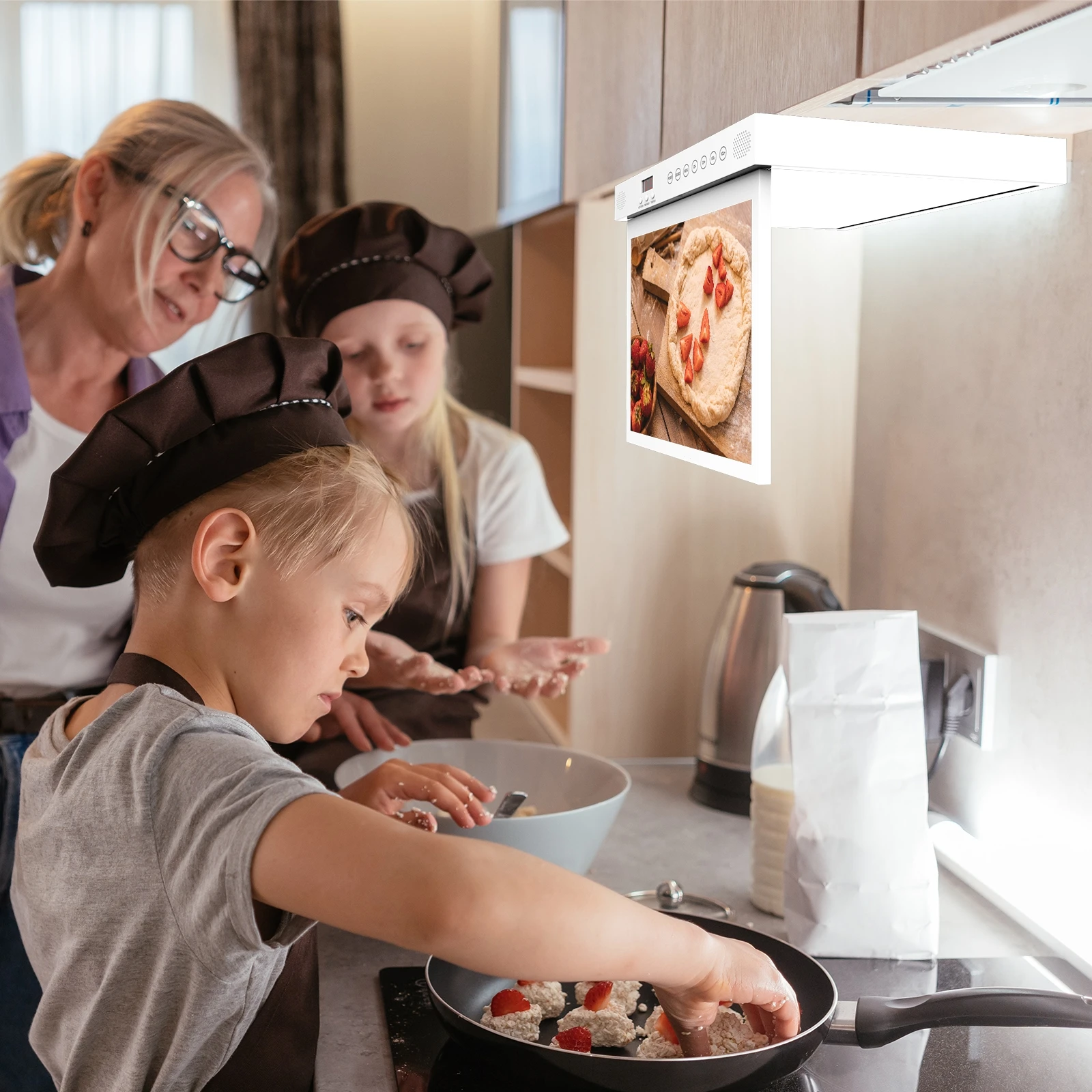 Kitchen LED & LCD TVs 15.6 inc - огляд і ціна Smart Home Certification