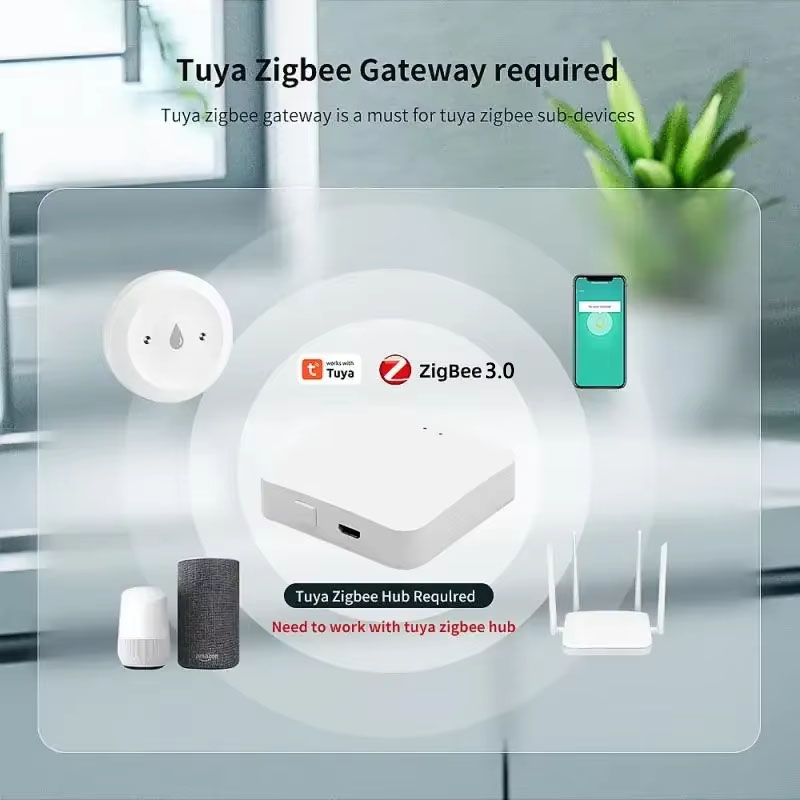 Tuya ZigBee 3.0 Water Leak Det - огляд і ціна Smart Home Project