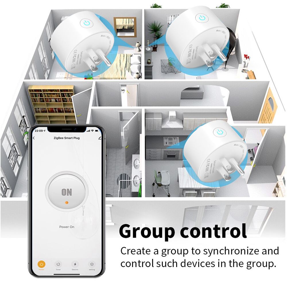 Tuya WiFi Or Zigbee Smart Sock - огляд і ціна Smart Home Or Smart Home