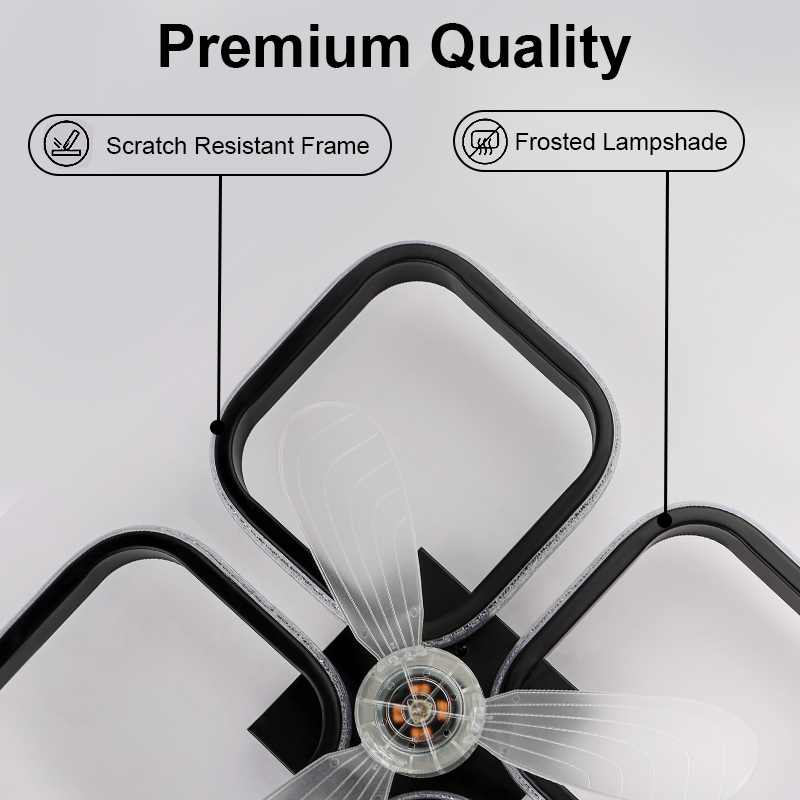 Smart LED Ceiling Fan Light wi - огляд і ціна Smart Ceiling Fan