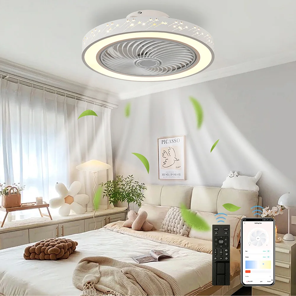 Smart App ceiling fan 46CM fan - огляд і ціна Smart Ceiling Fan