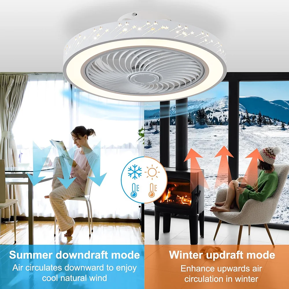 Smart App ceiling fan 46CM fan - огляд і ціна Smart Ceiling Fan