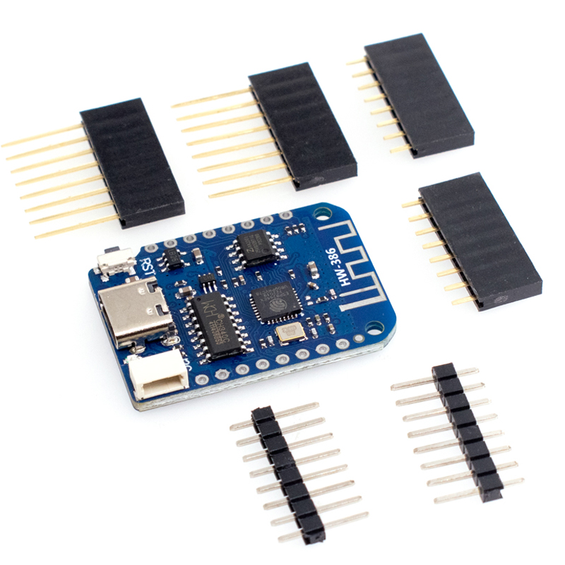 WEMOS D1 Mini V4.0.0 TYPE-C US - огляд і ціна Smart Home Arduino Project
