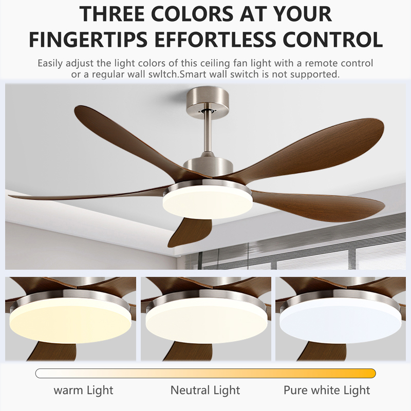 40/46/56inch 5 Blade DC Motor  - огляд і ціна Smart Ceiling Fan