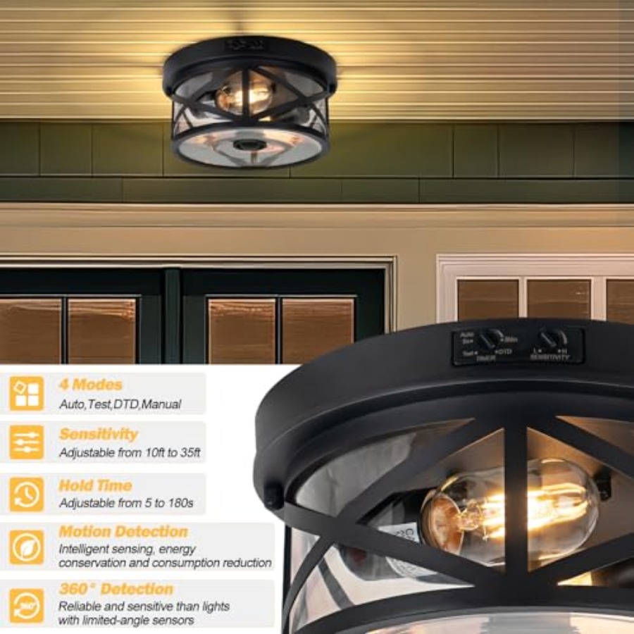 Motion Sensor Outdoor Ceiling  - огляд і ціна Motion Sensor Light