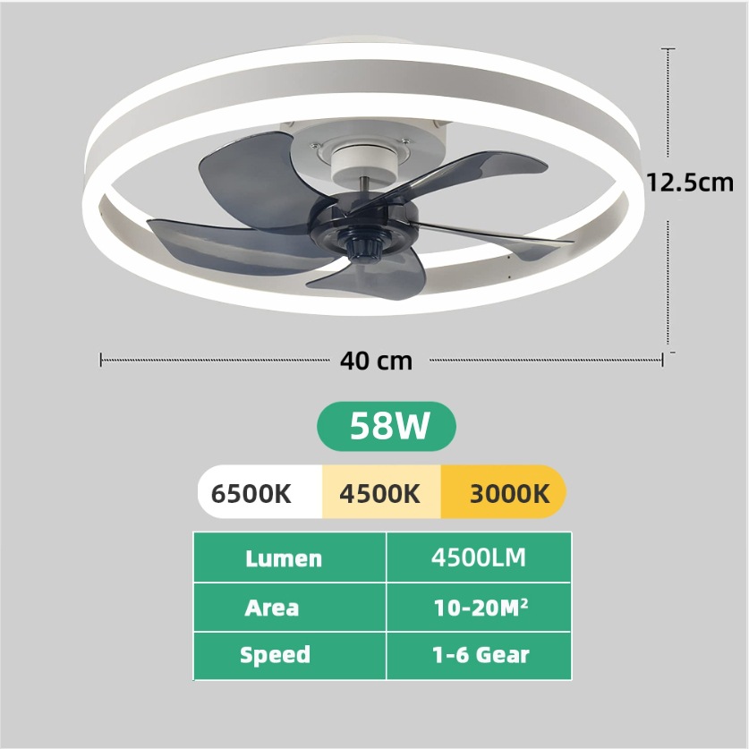 Smart Ceiling Fan with Lights  - огляд і ціна Smart Ceiling Fan