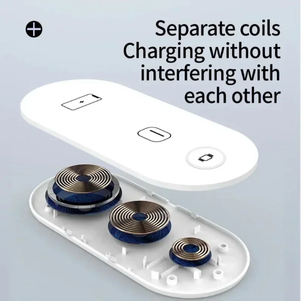 3-in-1 Wireless Charging Pad F - огляд і ціна Smart Home Iot