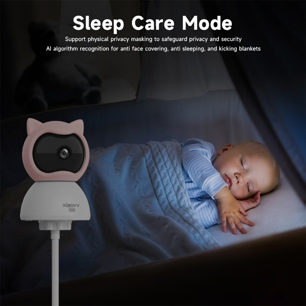 4MP Xiaovv Baby Monitor Indoor - огляд і ціна Smart Baby Night Light