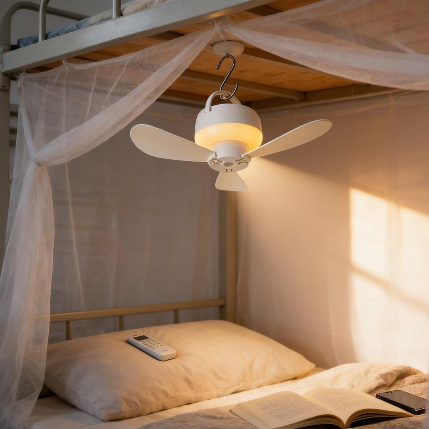 5.51 Inch Dimmable Ceiling Fan - огляд і ціна Smart Ceiling Fan