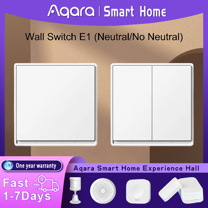 Original Aqara Wall Switch E1  - огляд і ціна Smart Home Os