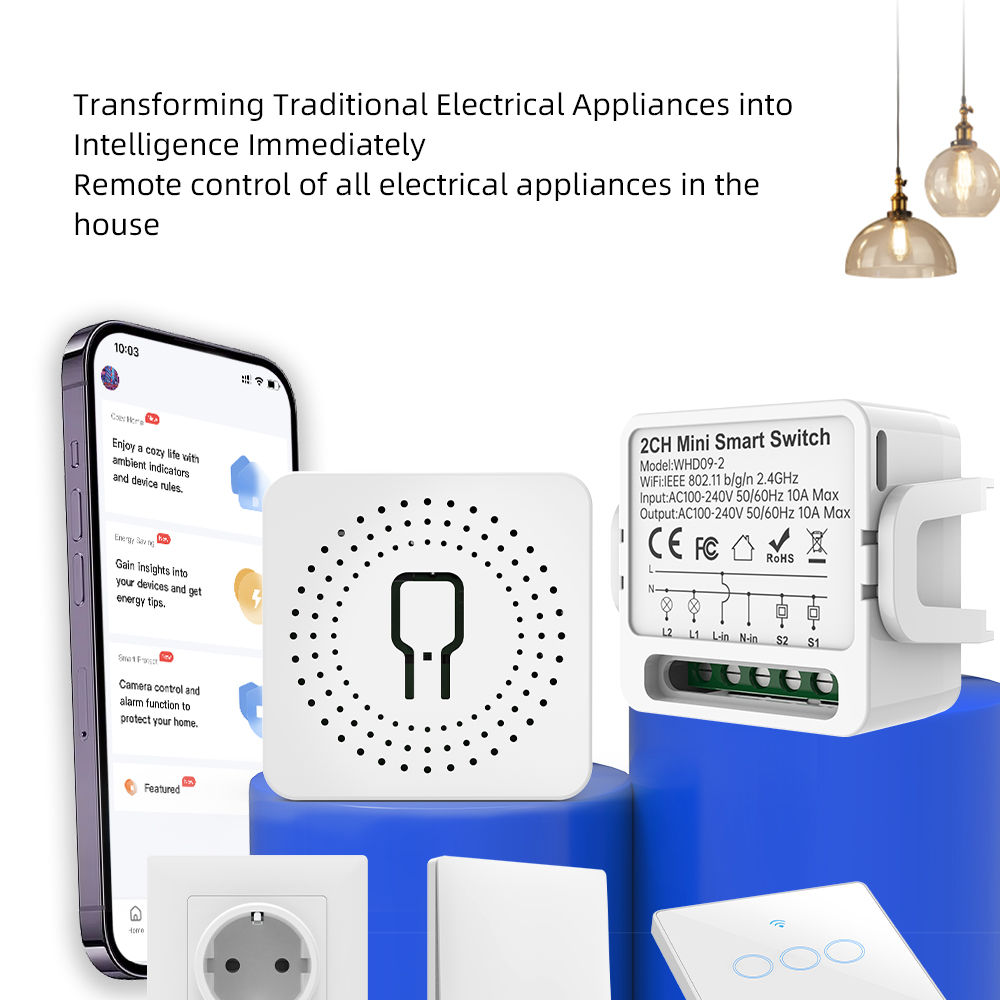 2 Way Tuya Smart Switch 2Gang  - огляд і ціна Smart Home Life