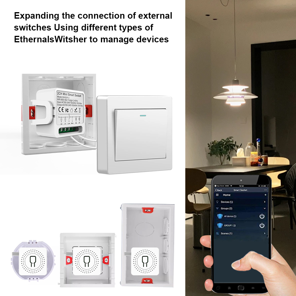 2 Way Tuya Smart Switch 2Gang  - огляд і ціна Smart Home Life