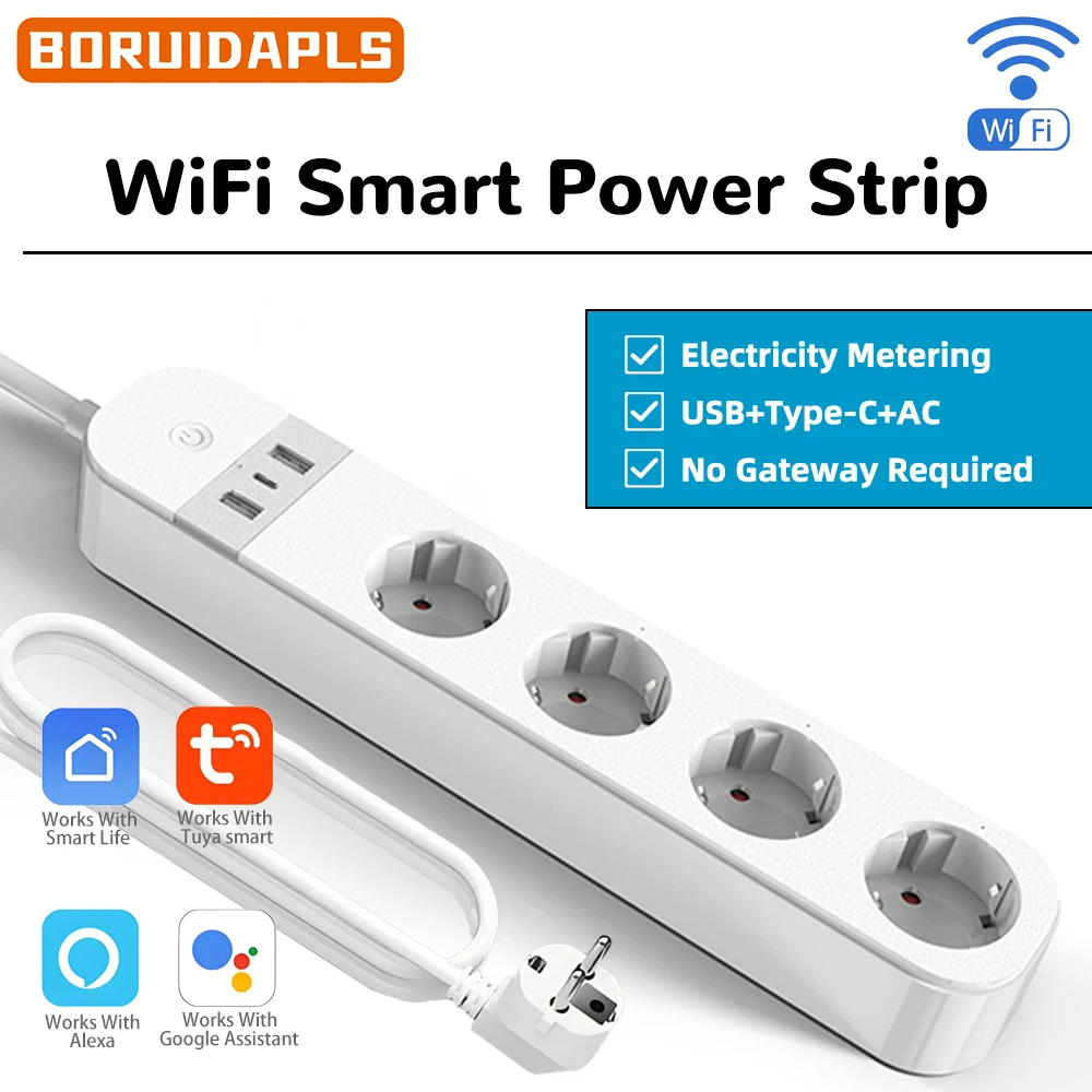 BORUIDAPLS EU Plug WiFi Smart  - огляд і ціна Smart Home Or Smart Home