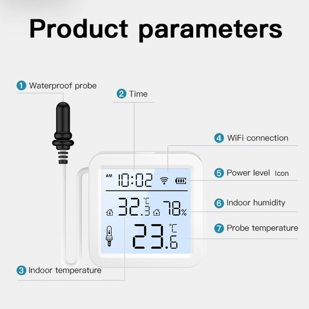 WiFi Humidity Temperature Sens - огляд і ціна Smart Home Project
