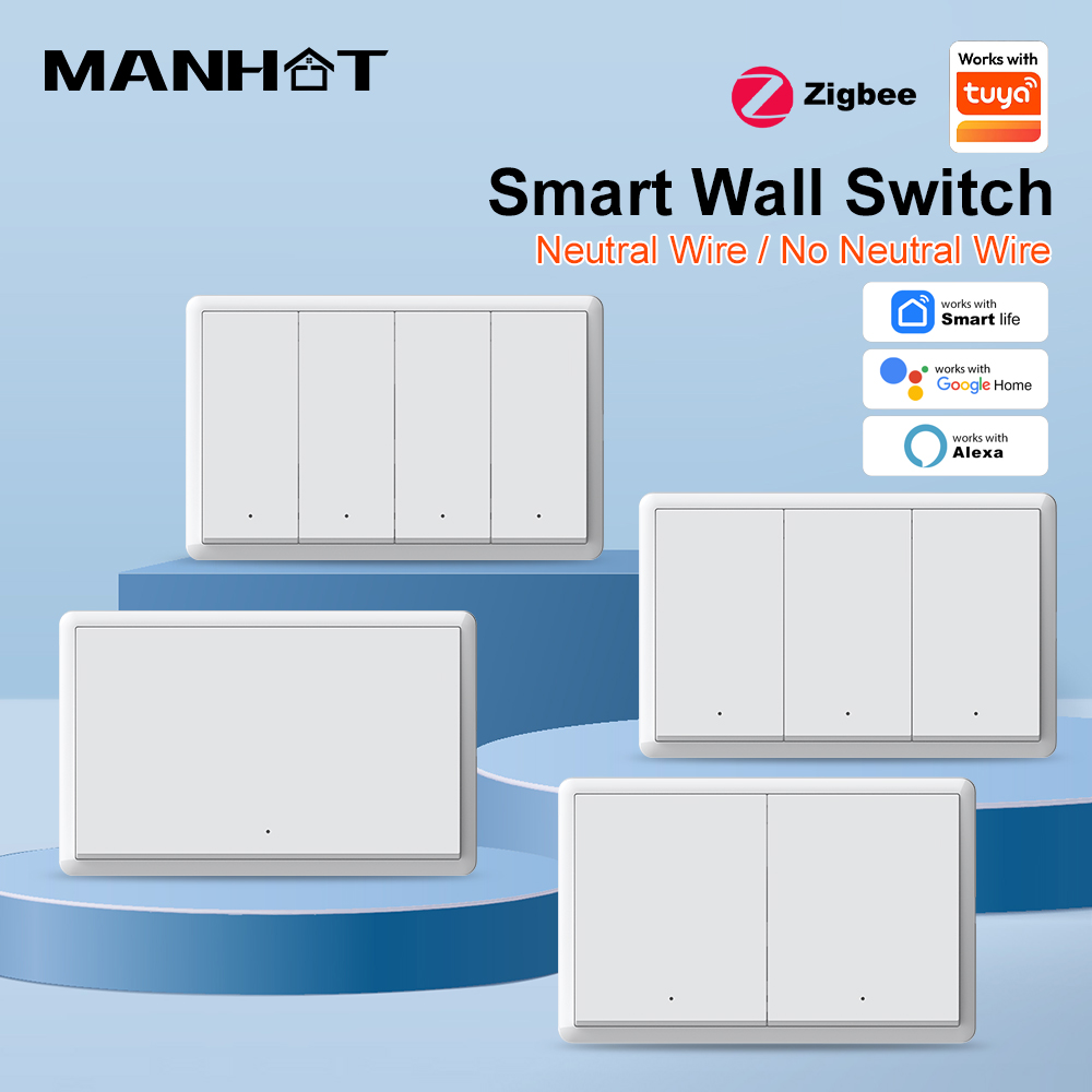MANHOT ZigBee3.0 Smart Switch  - огляд і ціна Smart Home Life