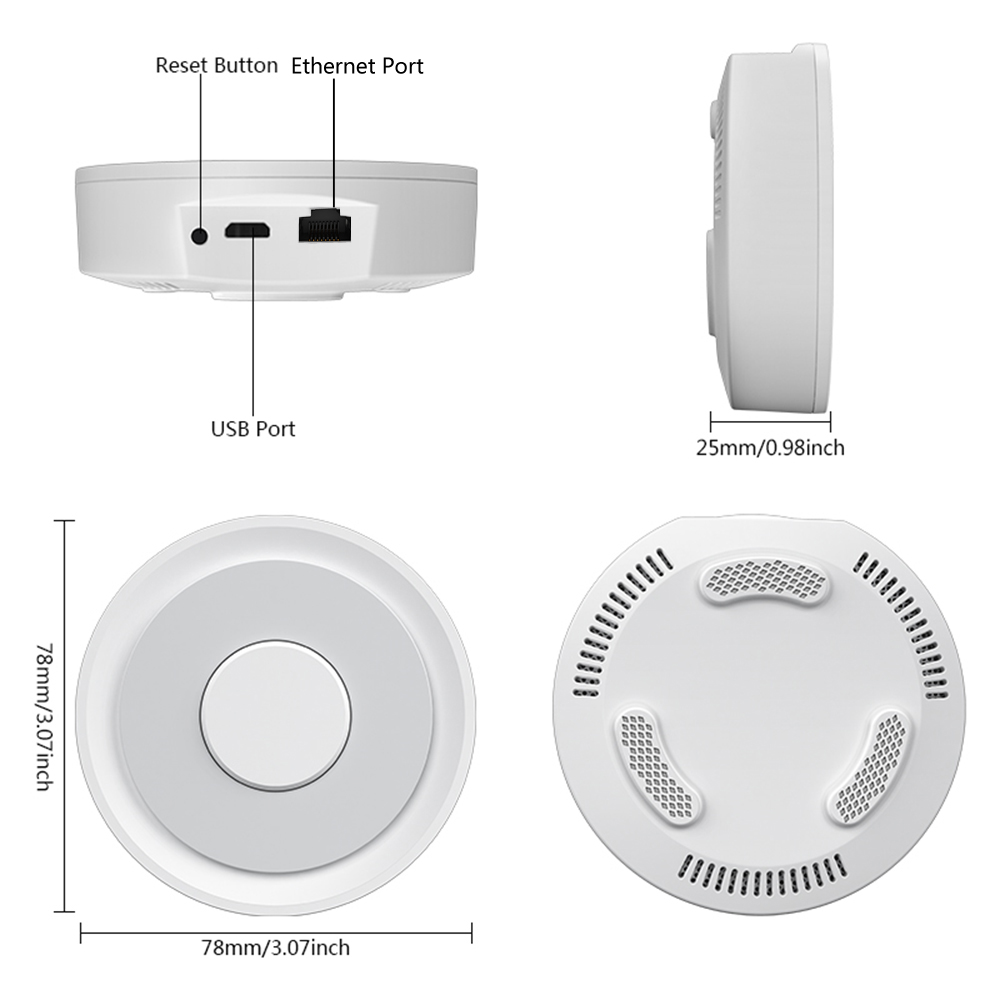 Tuya ZigBee Smart Gateway Home - огляд і ціна Smart Home Hub Matter