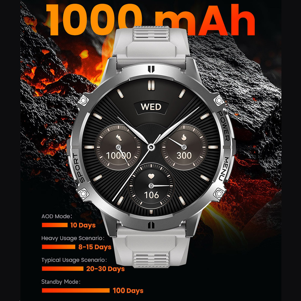 Mens Military T REX 3 Smartwat - огляд і ціна Smart Home Os