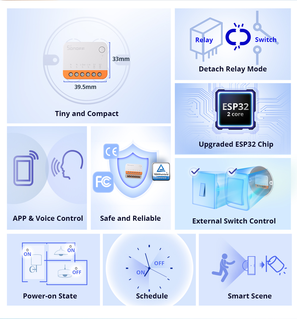 Sonoff Mini R4 Extreme Wifi Sm - огляд і ціна Smart Home Project