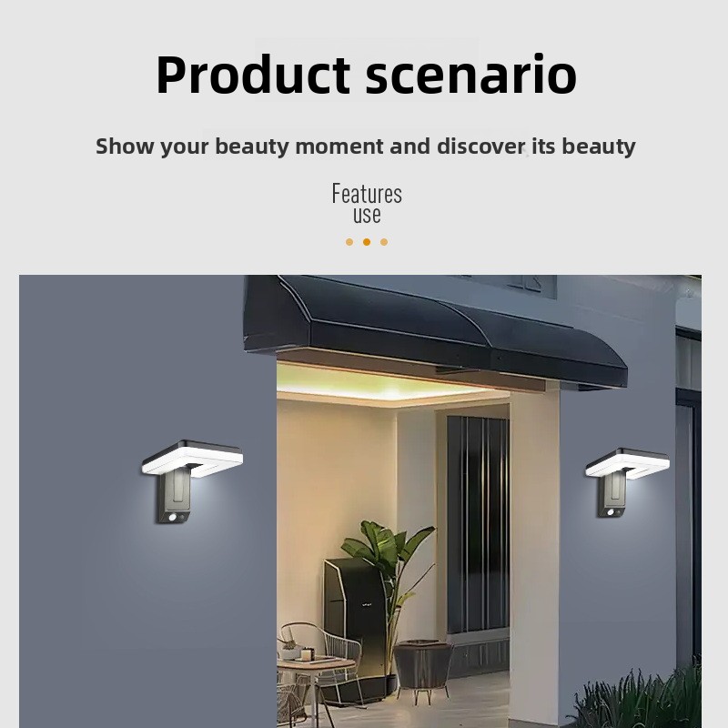 New Smart Outdoor Foldable Sol - огляд і ціна Motion Sensor Light